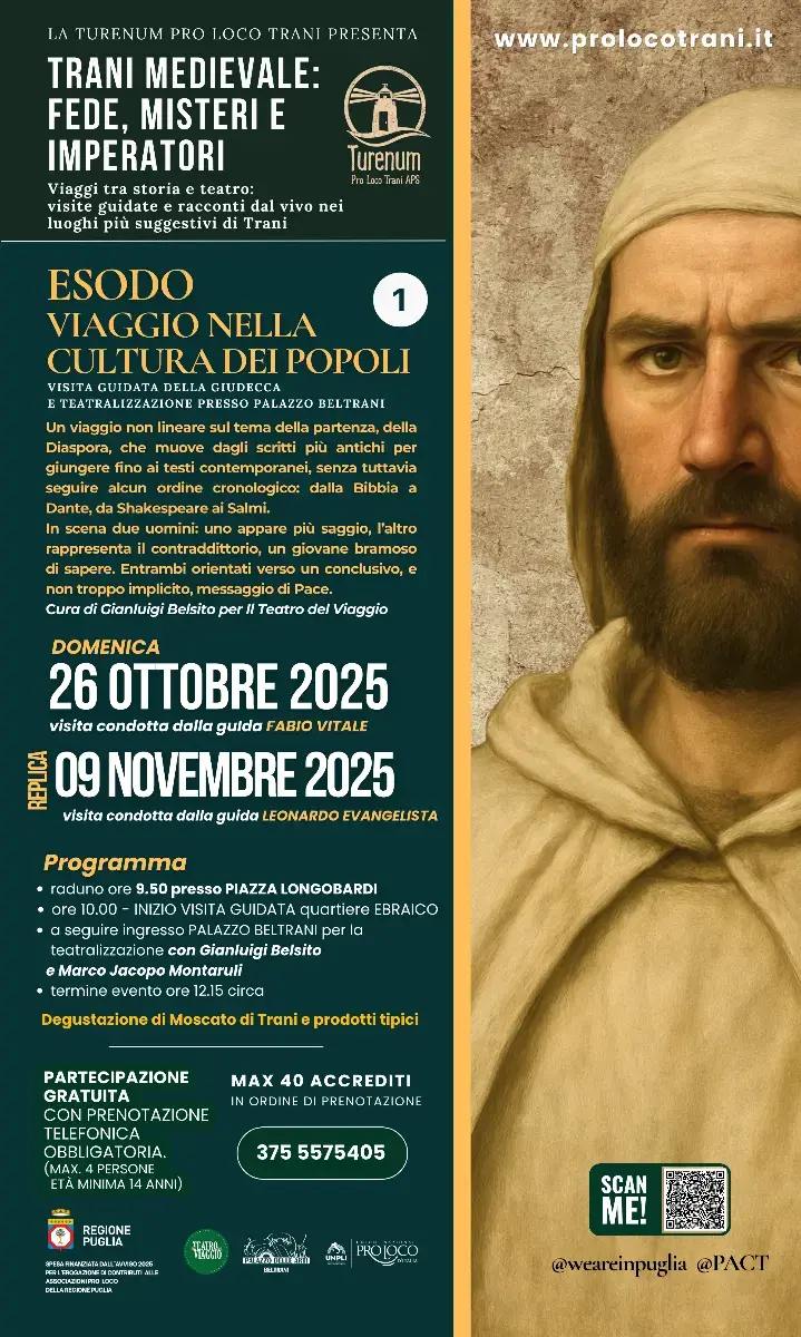 Trani Medievale: Fede, Misteri e Imperatori